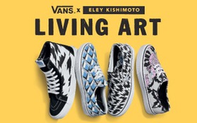 Vans “Living Art” Eley Kishimoto - Ảo giác đa sắc màu